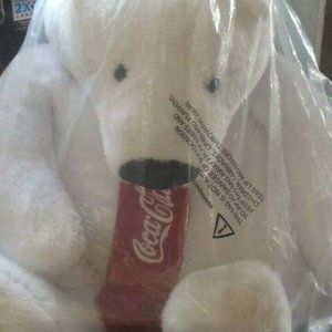 Huge NIB Lt Edition Coca Cola Bear Over 3' high